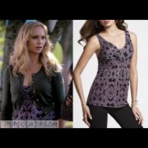 ASO Caroline Forbes Tank & Cardigan Bundle
